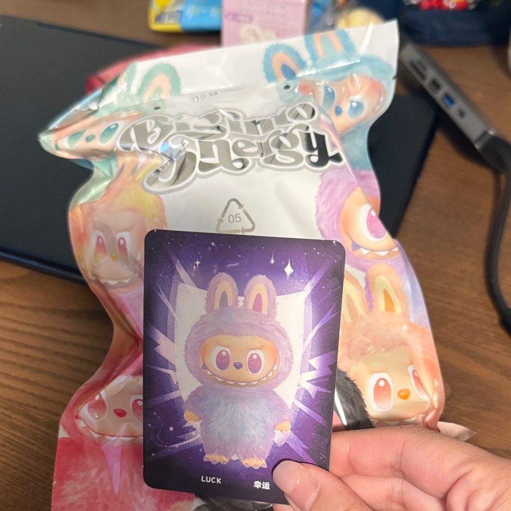 Popmart labubu the monsters *Luck*